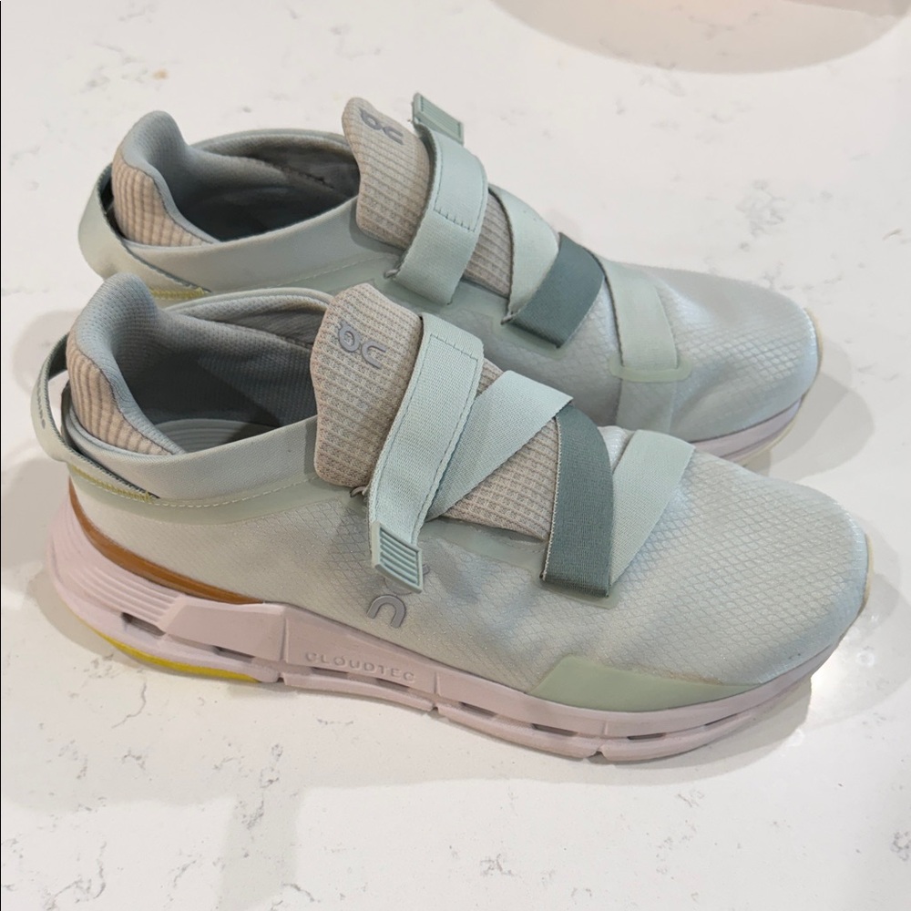 Cloudtec Women's Athletic Shoes - Light Blue and Gray OnCloud Nova